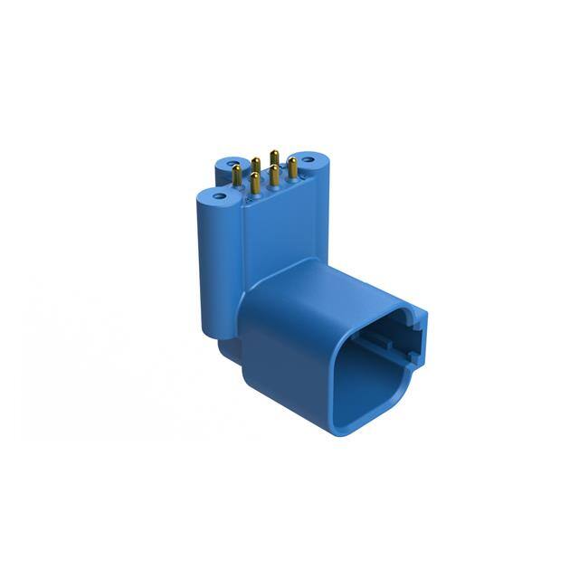 ATF13-6P2-BM31BLU Amphenol Sine Systems Corp  Headers Male Pins